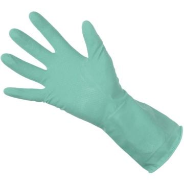 Natural Latex Gloves for Domestic and Industrial Use - Green - UNICARE - UCHG3004G