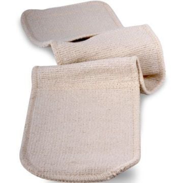 Abbey Heavy Duty Double Oven Gloves Heat Resistant Cotton Kitchen Gloves, Professional Cooking & Baking Mitts