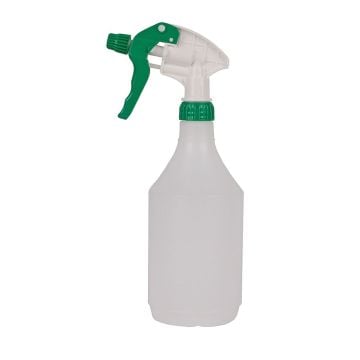 750ml Spray Bottle With Green Trigger Head | Adjustable Nozzle with Sturdy Trigger for Precise and Efficient Dispensing of Cleaning Solutions
