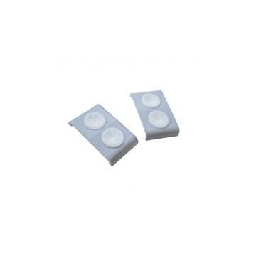 Black Alloy Mop Frame Clips x 2 for Forhaga System - Forshaga - MHSF00